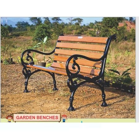 Garden  Bench Stripped (GPE-124)