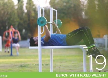 Bench With Fixed Weight (OG19)