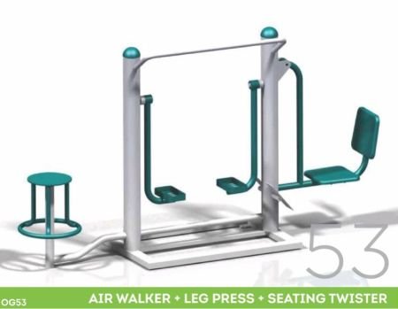 Air Walker + Leg Press + Seating Twister (OG53)