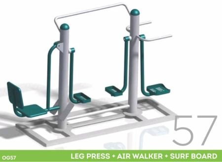 Leg Press +Air Walker + Surf Board (OG57)