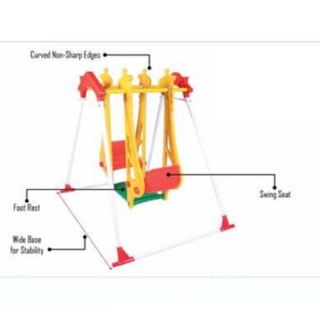 2 Seater Giraffe Swing PGS-4102